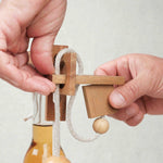 Détails du casse-tête bouteille bière avec ficelles – Jeux Faugère