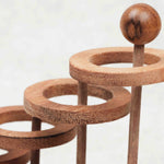 Zoom Puzzle en bois La Clé Égyptienne – Casse-tête ficelle original et éducatif – Jeux Faugère