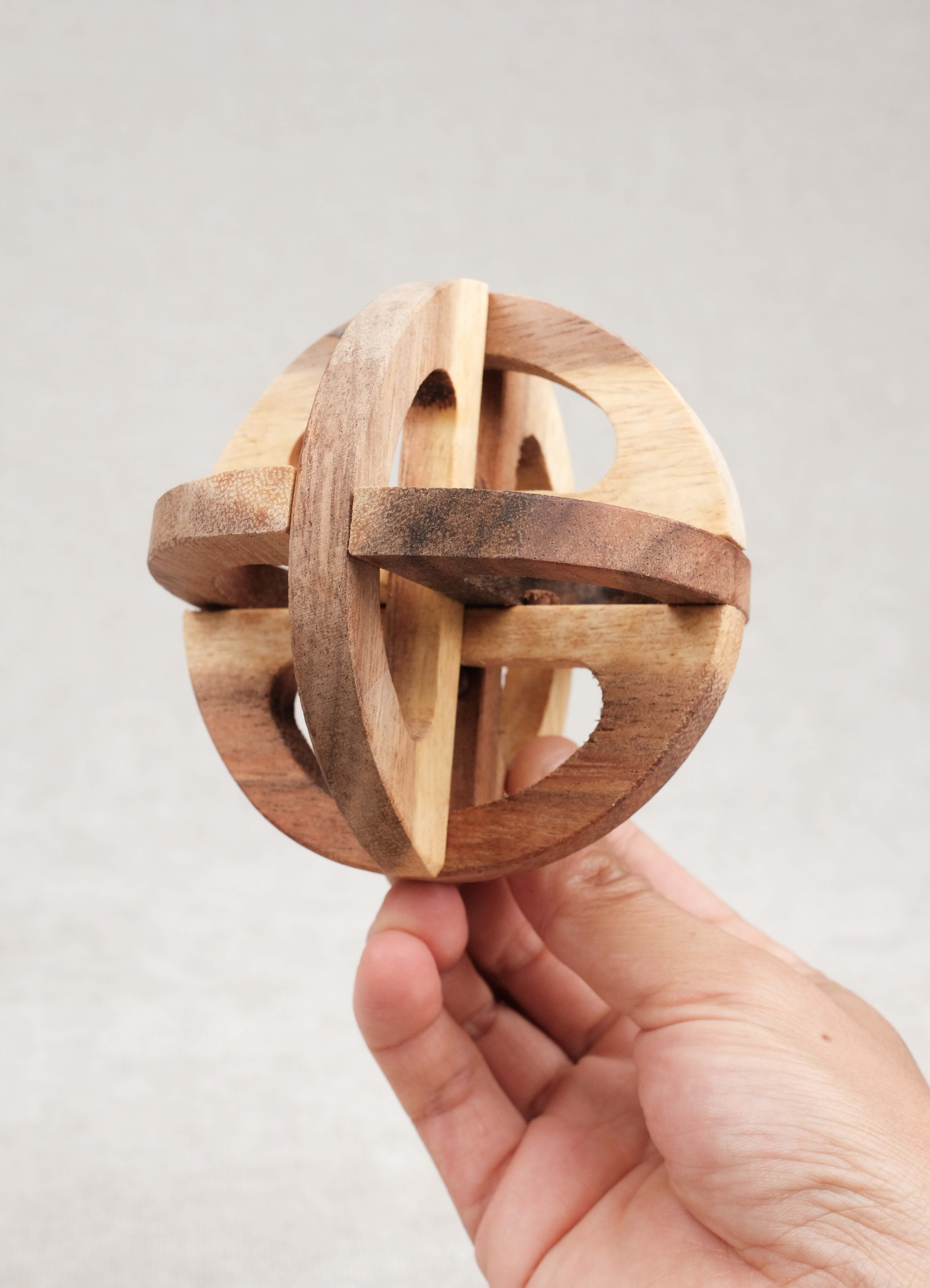 Casse-tête en bois La Sphère – puzzle éducatif à démonter et remonter dès 6 ans