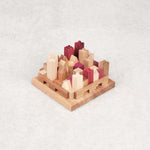 Casse-tête en bois Château Fort – Puzzle multi-combinaisons avec 13 défis à réaliser dès 8 ans – Jeux Faugère