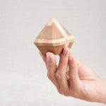 Casse-tête Le Diamant en bois – puzzle éducatif en forme de cristal