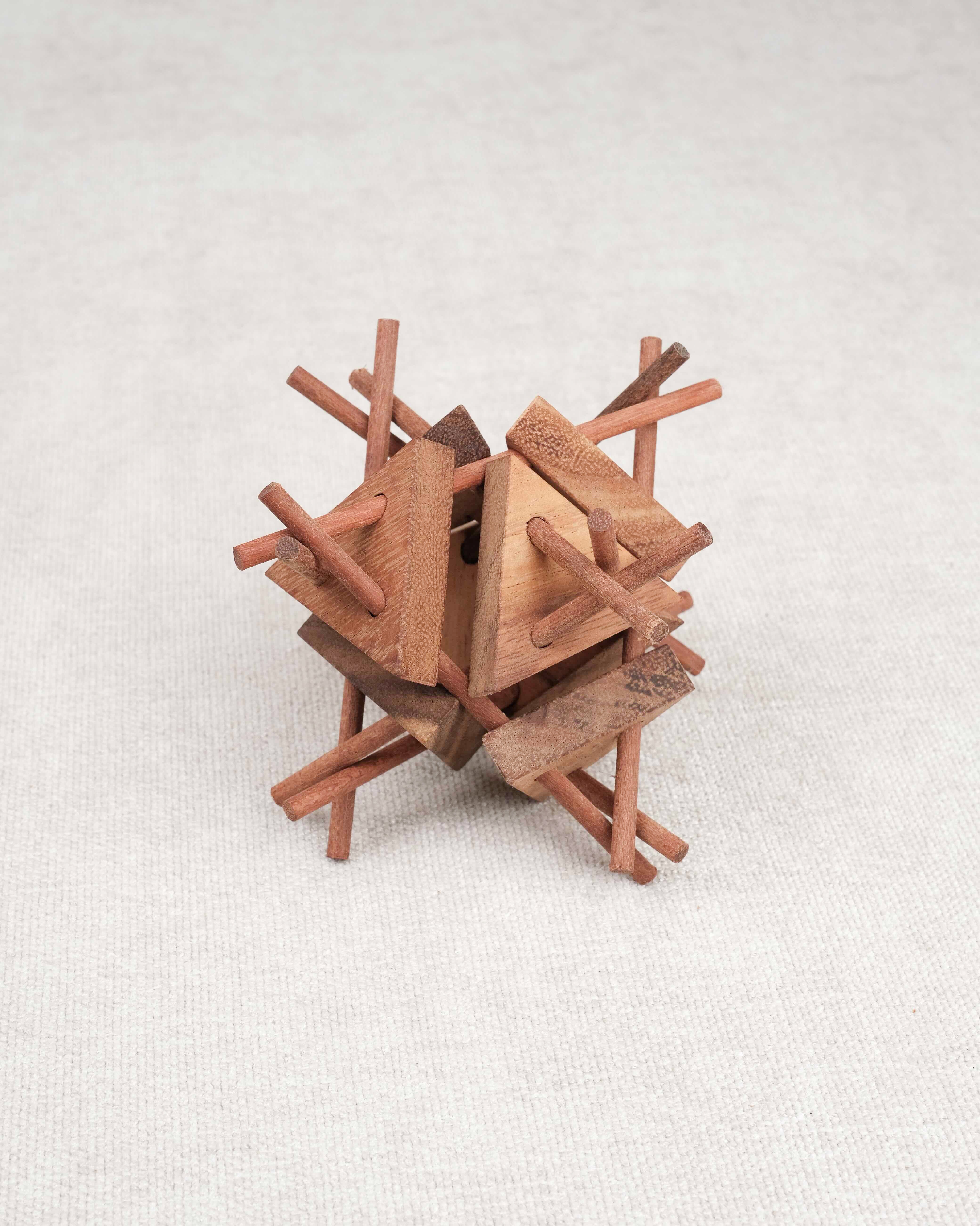 Casse-tête en bois Super Tipi – puzzle 3D à démonter et remonter