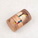 Casse-tête Revolve cylindrique en bois – logique et couleurs