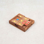 Casse-tête L’Âne rouge – L en bois – puzzle coulissant Jeux Faugère