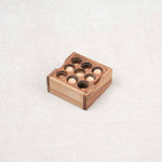 Casse-tête en bois Easy Box fermé, jeu de logique avec billes en bois – Jeux Faugère