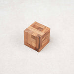 Casse-tête en bois Convolution – cube puzzle 3D difficile à démonter et remonter