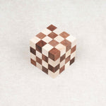 Casse-tête Cube Serpent Anaconda en bois reconstitué – Jeux Faugère