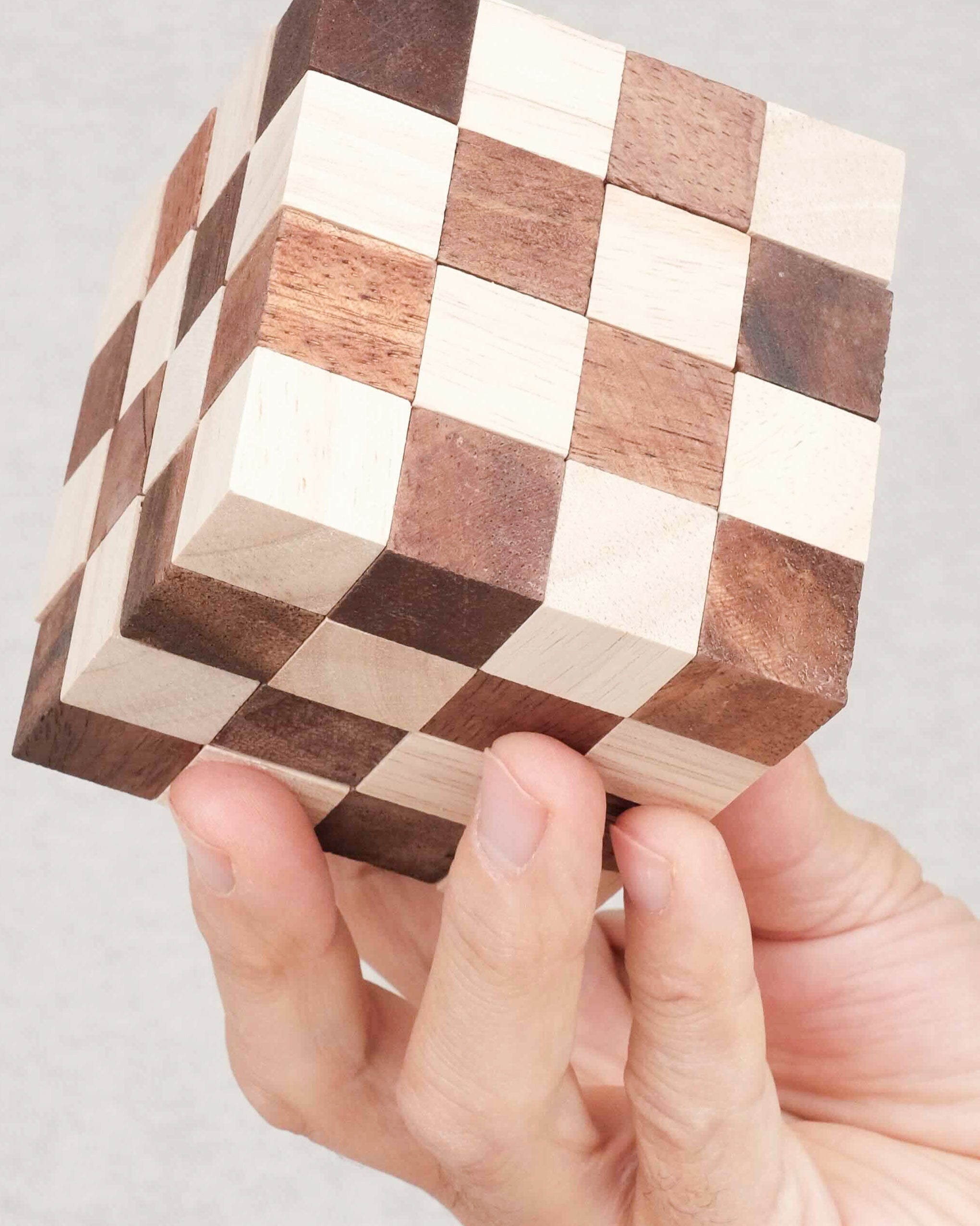 Casse-tête Cube Serpent Anaconda tenu à la main – Jeux Faugère