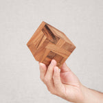 Casse-tête en bois Convolution tenu dans une main – puzzle éducatif niveau challenge suprême dès 8 ans