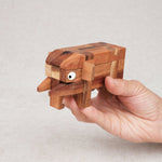 Casse-tête en bois L’Éléphant – jouet éducatif à démonter et remonter pour enfants dès 6 ans