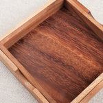 Coffret vide en bois avec emplacement du tangram – Tangram et son Livret Jeux Faugère