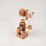 Casse-tête bouteille bière en bois petit modèle – Jeux Faugère