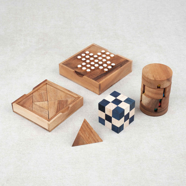 Pack malin - mixte - jeux et casse-têtes - solo