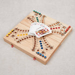 Coffret en bois clair du jeu de Tock 4 joueurs format L