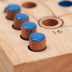 Zoom sur le Jeu de Tock 4 joueurs grand format avec pions colorés