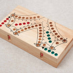 Coffret refermable pratique pour ranger cartes et pions – Tock bois clair