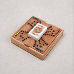 Coffret compact du jeu de Tock 4 joueurs en bois