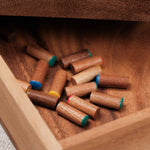 Coffret refermable pratique pour le rangement des pions et cartes