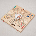 Plateau XL du jeu de Tock 6 joueurs en bois clair