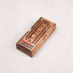 Coffret refermable en bois du jeu La Course de Chevaux