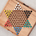 Dames chinoises M en coffret refermable bois d’acacia