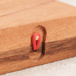 Détails de l'attache du coffret des Dames Chinoises L