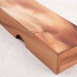 Coffret fermé en bois d’acacia pour ranger les dominos