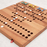 Partie en cours du jeu Barricade / Maléfitz avec des pions placés