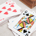 Gros plan sur cartes de jeu