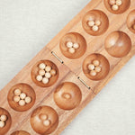 Vue rapprochée du plateau complet avec graines