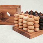 Plateau de jeu Puissance 4 3D avec coffret de rangement ouvert