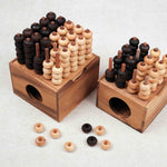 Ensemble du jeu Puissance 4 3D et 5 3D avec ses pions alignés