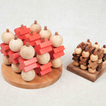 Morpion 3D XL aux côtés du Puissance 4 3D - M pour comparaison de tailles