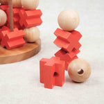 Morpion 3D XL en cours de partie avec pièces alignées