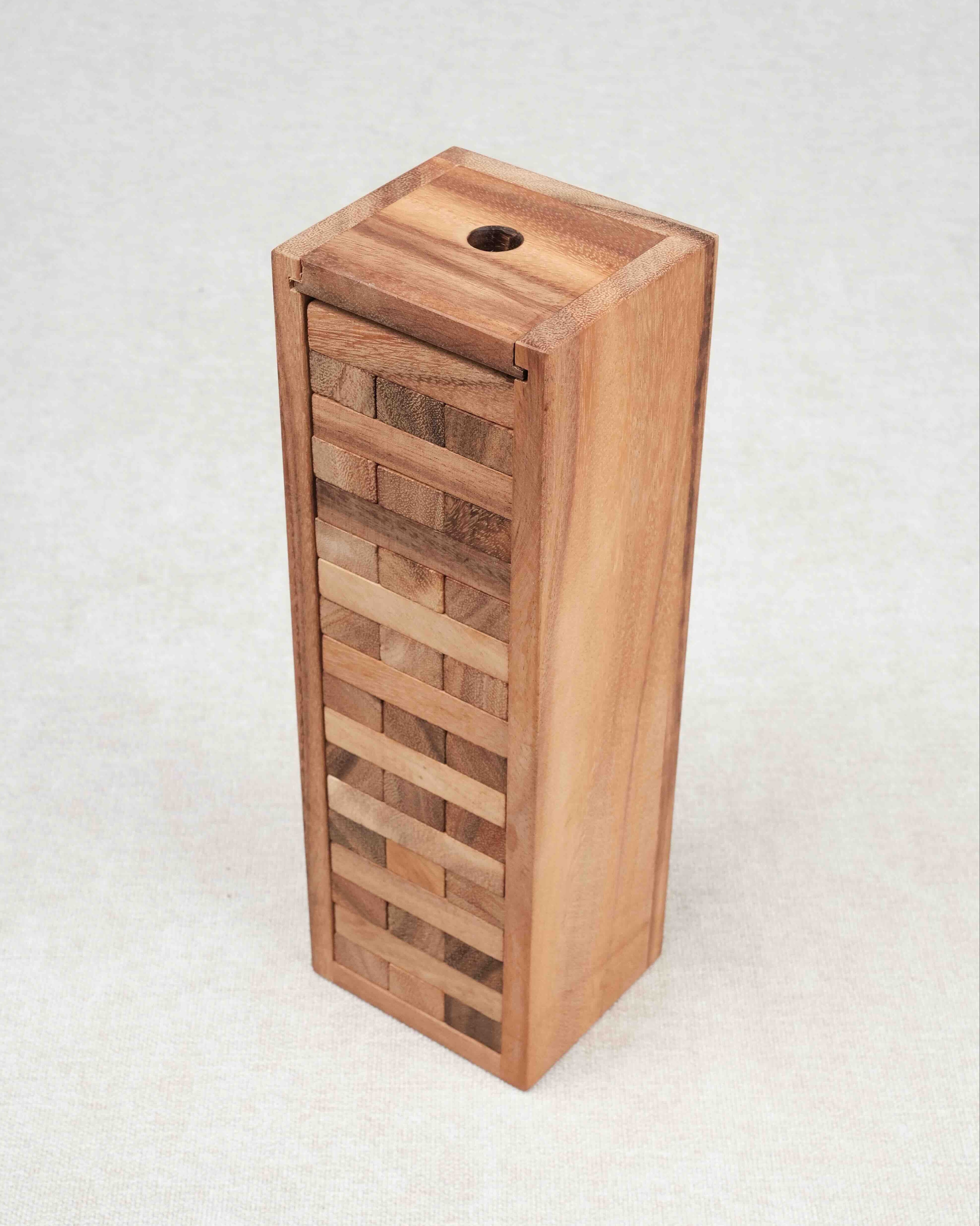 Tour Jenga en bois format L – Jeux Faugère