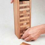 Coffret de rangement du jeu Jenga bois grand format