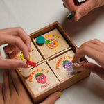 Partie en cours de Funky Fruity avec plusieurs mains de joueurs.