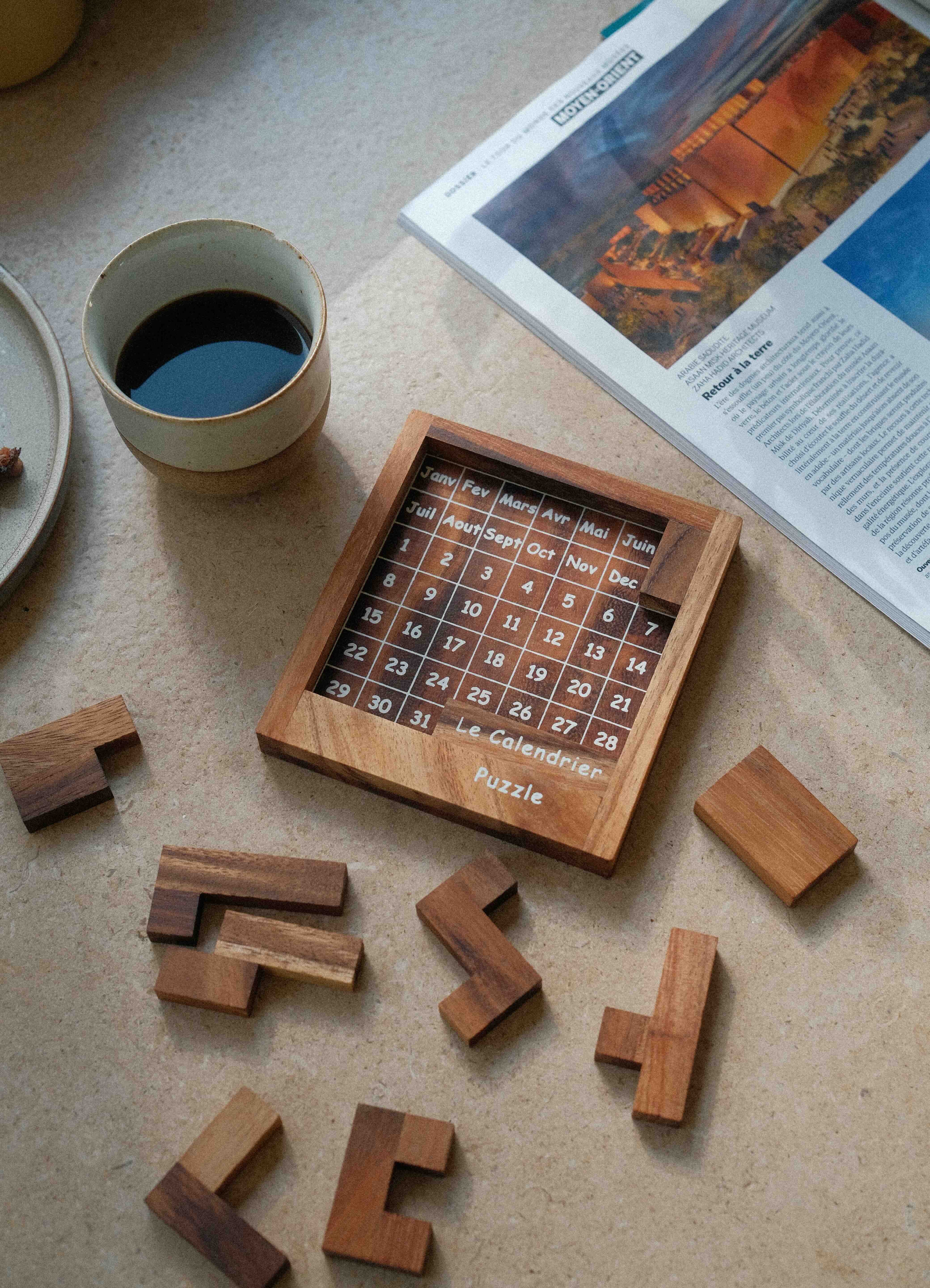 Le Calendrier Puzzle : un casse-tête en bois à relever chaque jour