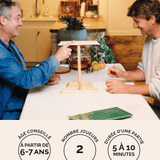Jeu de l'Anneau en bois Jeux Faugère – jeu d'adresse 2 joueurs dès 6 ans
