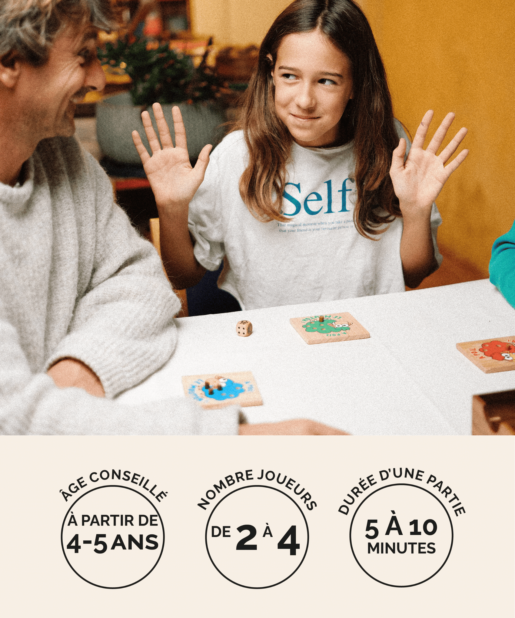 À poil le mouton, jeu de bluff en bois Jeux Faugère – jeu familial 2 à 4 joueurs dès 4 ans