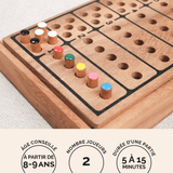 Master Logic en bois Jeux Faugère – jeu de logique et déduction 2 joueurs dès 8 ans