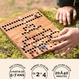 Jeu Barricade (Maléfitz) en bois Jeux Faugère – jeu de stratégie familial 2 à 4 joueurs dès 6 ans