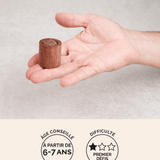 Haut les mains (La fusée de Newton), mini casse-tête en bois Jeux Faugère – idée cadeau, premiers défis dès 4 ans