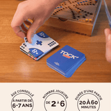 Tock'CARDS, jeu de cartes Jeux Faugère – idée cadeau, complément Tock 2 à 6 joueurs dès 6 ans