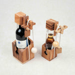 Petit et grand modèle de casse-tête bouteille en bois – Jeux Faugère
