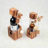 Petit et grand modèle de casse-tête bouteille en bois – Jeux Faugère