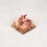 Casse-tête en bois La Cité Infernale – Puzzle multi-combinaisons avec 13 cités à construire dès 8 ans – Jeux Faugère