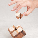 Produit démonté : 24 Triangles démonté – casse-tête bois niveau intermédiaire