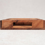 Jeu de logique en bois L’Âne rouge – L – Casse-tête coulissant Jeux Faugère