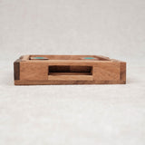 Jeu de logique en bois L’Âne rouge – M – Casse-tête coulissant Jeux Faugère